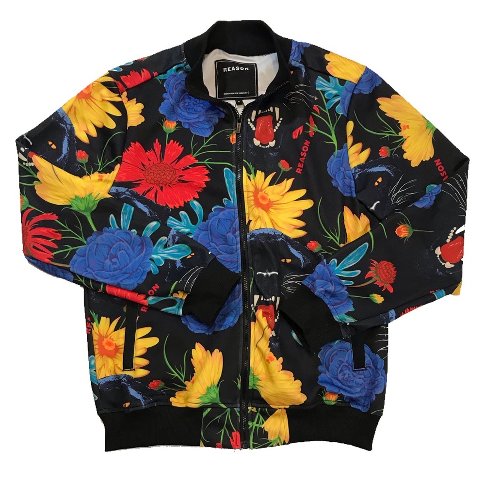 Men’s “Panther” Track jacket. Size small.